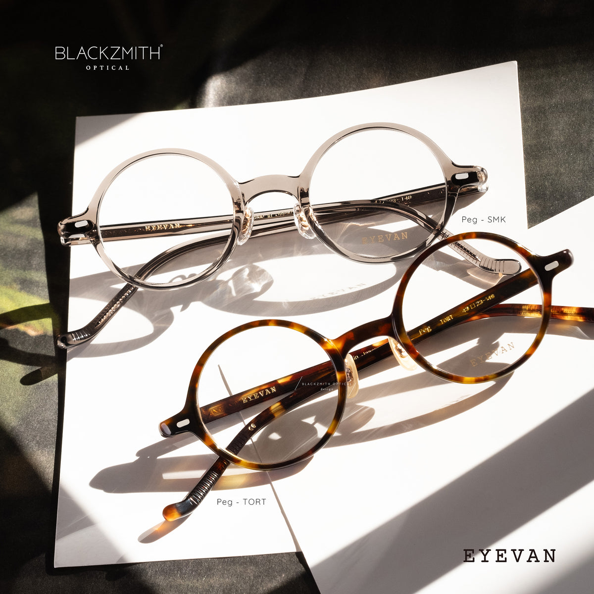 Eyevan - Peg TORT(43) – BLACKZMITH Optical