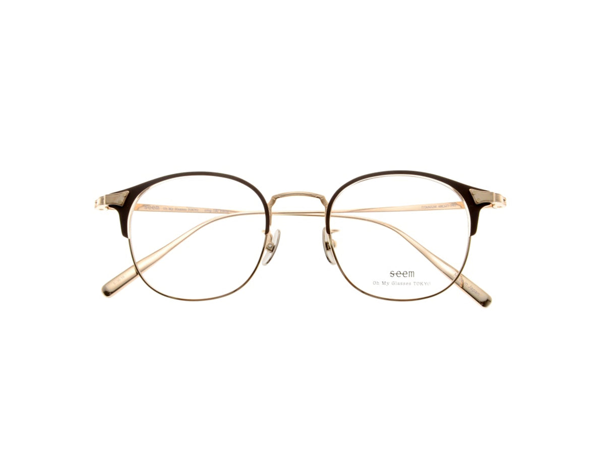 Oh My Glasses - Elena omg-100-30-10【Seem Collection】 – BLACKZMITH Optical