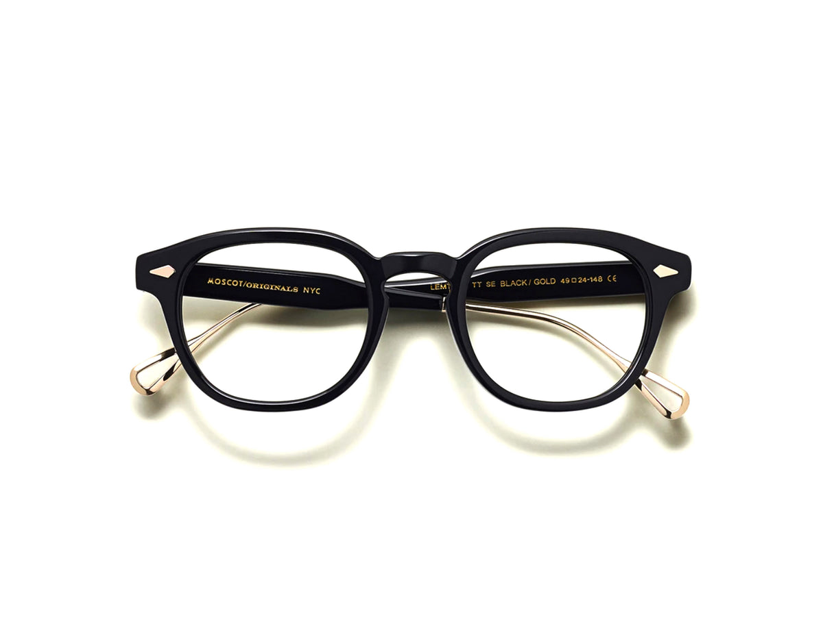 Moscot - Lemtosh-TT Black/Gold (46)(NAF)【Pre-order Now