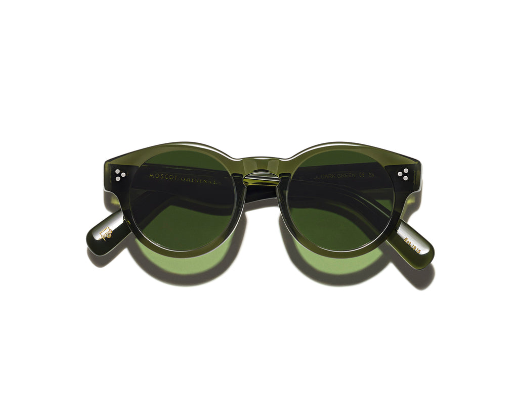 Moscot - Grunya Dark Green-Calibar Green Lens-SUN【Pre-order Now】