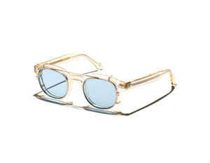 Moscot - Lemtosh Flesh & ClipTosh -Gold Bel Air Blue(Clip Set)