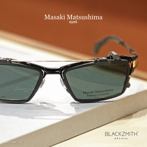 Masaki Matsushima -MFP-566 C2 Clip on Set(with Polarized Lenses)【New】