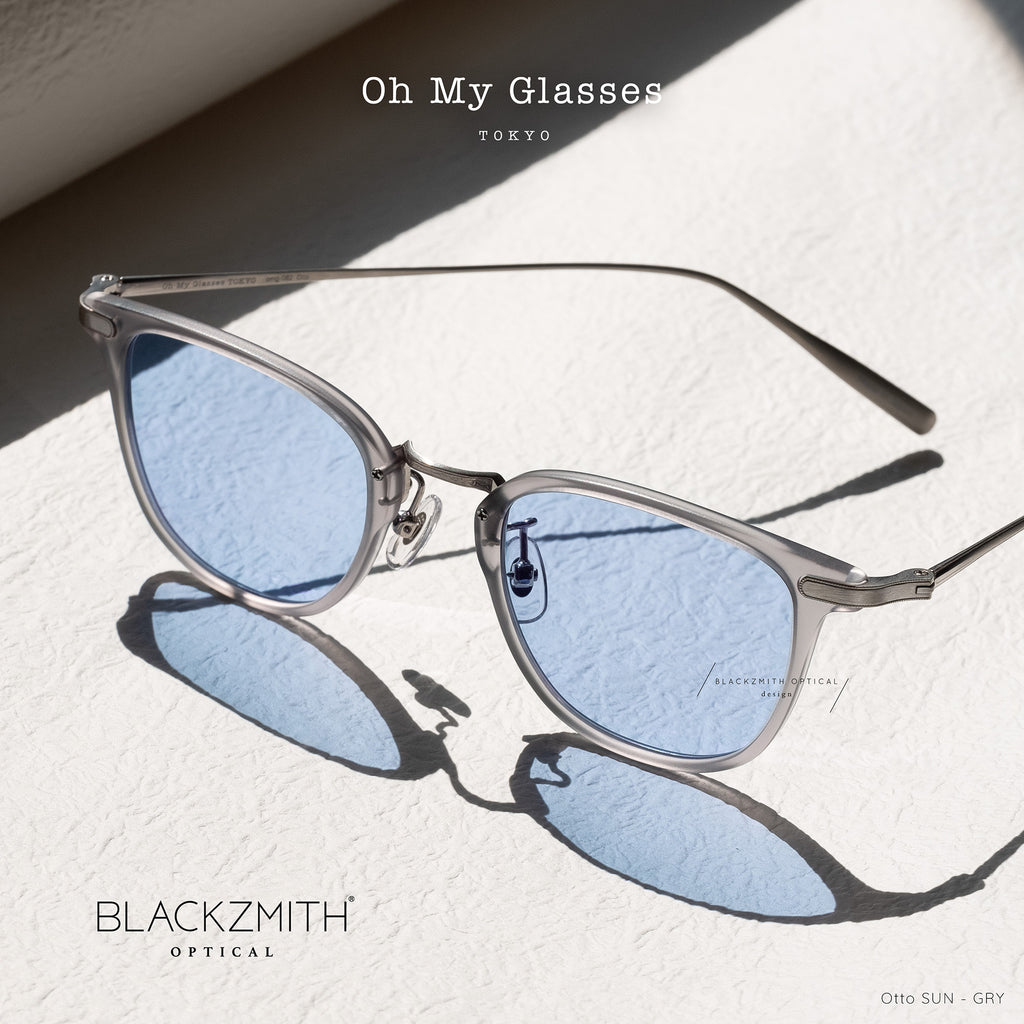 Oh My Glasses - Otto omg-082-GRY-50-SUN【New】