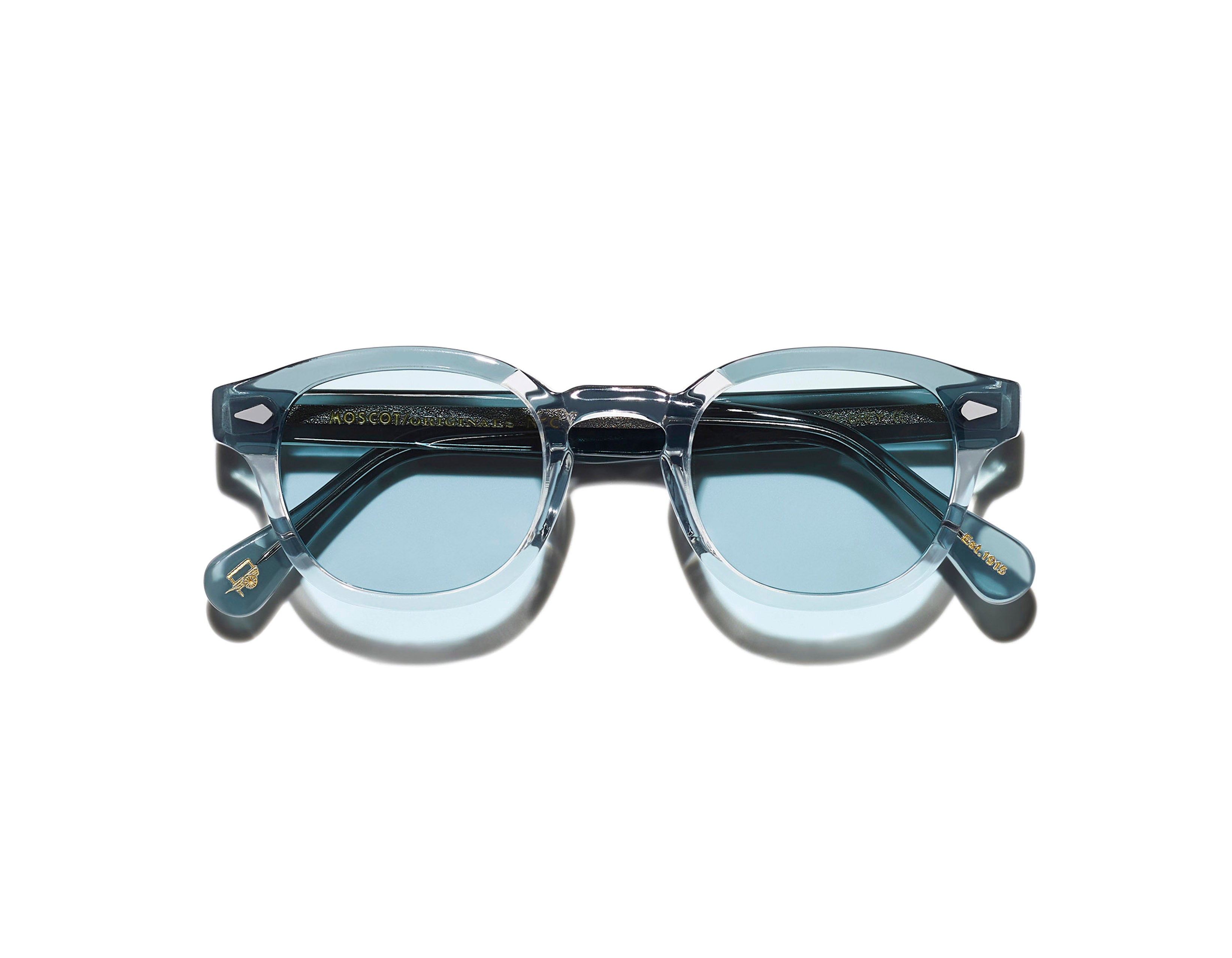 Moscot - Lemtosh Light Blue Grey/Blue -Sun (49) (NAF)【Pre-order